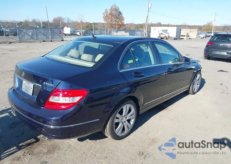 2011 Mercedes-Benz C 300 Luxury 4Matic from USA, damaged, VIN WDDGF8BB4BR155049